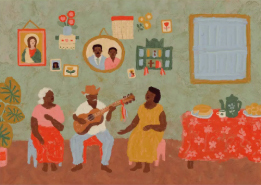 Cartão Postal Duplo Anna Cunha Violeiro