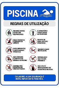 Regras Piscina