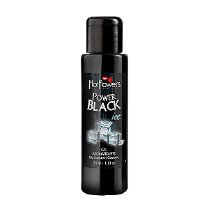 GEL AROMATIZANTE POWER BLACK ICED 35ML HOT FLOWERS