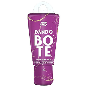 DANDO BOTE GEL DESLIZANTE ANAL VIBRANTE BEIJÁVEL 18G PEPPER BLEND