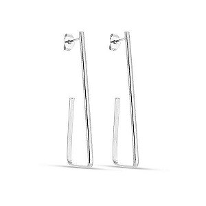 Brinco Argola Triangular