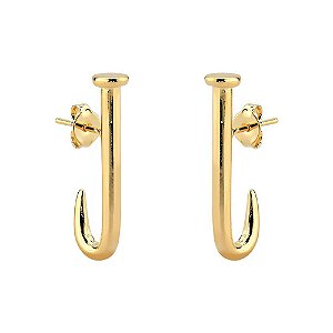 Ear Hook Prego | Ouro 18k