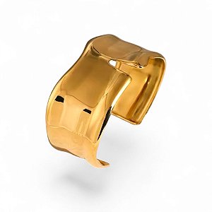 Bracelete Fenda Maxi | Aço Premium