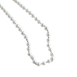 Choker Pérolas | Prateada