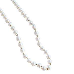 Choker Pérolas | Dourada