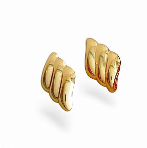 Brinco Camadas Maxi Luxo | Gold