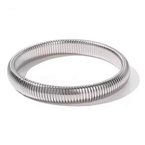 Pulseira Flex Snake 10mm | Prateada