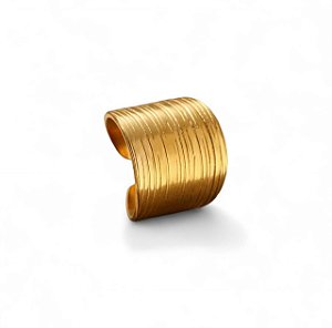 Anel Ranhuras | Gold