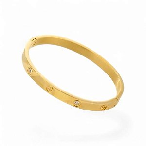 Pulseira Love |  Inspiração Cartier - Dourada