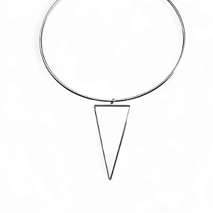 Choker Aro Triângulo Geométrico