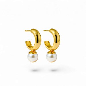 Brinco Argola Golden Soul