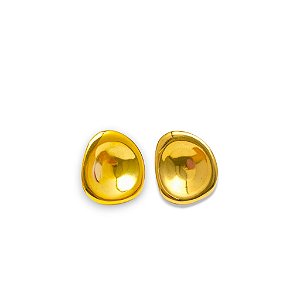 Brinco Côncavo Orgânico | Gold