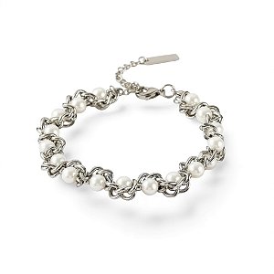 Pulseira Elo de Pérolas