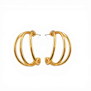 Argola Órbita | Gold