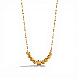 Colar Longo Sphera | Ouro 18k