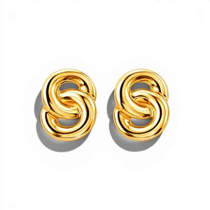 Brinco Elo Infinito | Ouro 18k