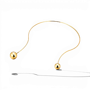Colar Aro Future | Ouro 18k