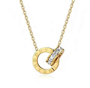 Colar Algarismos | Ouro 18k