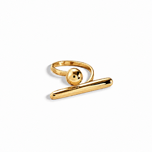 Anel Traço | Dourado