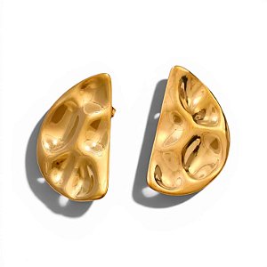 Brinco Maxi Lunna | Dourado