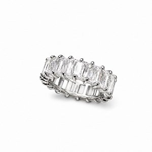 Anel Crystal | Prateado