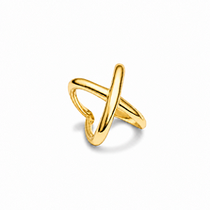 Piercing Fake X | Dourado