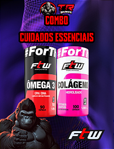 Kit FTW Cuidados Essenciais (Colágeno+Ômega-3)