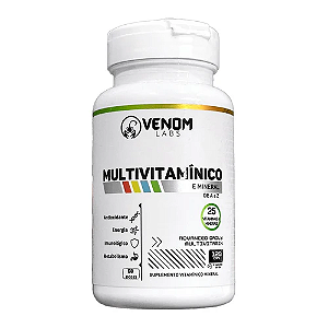 Multivitamínico 120 Cápsulas Venom Labs