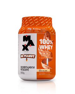 Whey 100% Dr. Peanut - Max Titanium 900g
