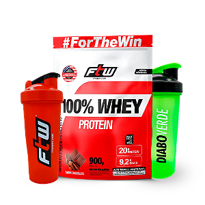 Whey Protein + Coqueteleira FTW