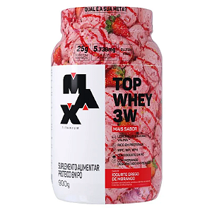 Top Whey 3W + Sabor Max Titanium