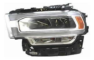 Farol Dodge Ram 2500 3500 2019 A 2024 Lado Motorista Mopar