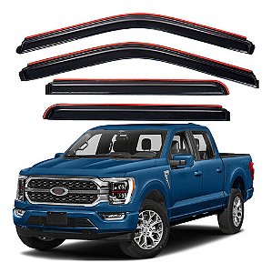 Kit Calha De Chuva Ford 150 V8 5.0 Lariat Platinum 2022 A 2025