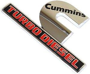 Decall Paralama Cummins Dodge Ram 2500 6.7 2016 A 2018 Original Mopar
