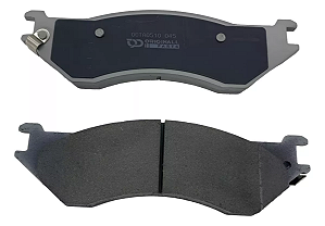 Kit Pastilha Traseira Dodge Ram 2500 2005 A 2008 Cerâmica