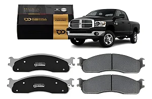 Pastilha Freio Dianteira Cerâmica Dodge Ram 2500 5.9 2003 A 2008