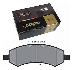 Pastilha Freio Dianteira Ram 1500 Classic 2022 V8 Cerâmica