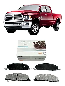 Pastilha Freio Traseiro Dodge Ram 2500 2009 A 2018 Cerâmica