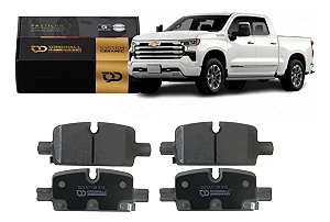 Pastilha Freio Traseira Cerâmica Silverado 1500 V8 High Country V8 2023 a 2025