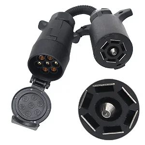 Tomada Adaptador Chicote Reboque Dodge Ram 1500 2500 3500