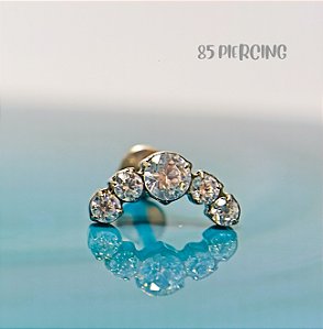 CLUSTER II ZIRCONIAS CRAVEJADAS TITÂNIO