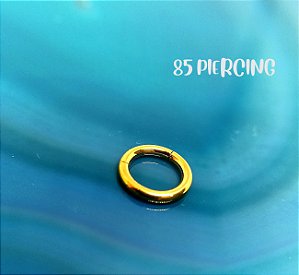 SEGMENTO AÇO 6MM GOLD PVD