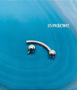 BARBELL CURVO TITÂNIO 10MM