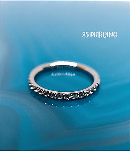 SEGMENTO AÇO ZIRCÔNIA CRAVEJADA 10MM