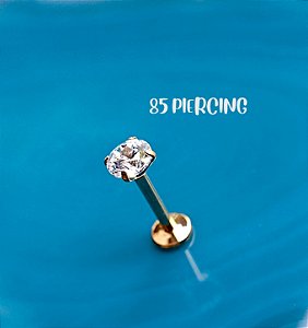 LBT TITÂNIO ZIRCÔNIA PROGENT 4MM GOLD PVD