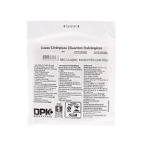 LUVA CIRÚRGICA ESTÉRIL 7