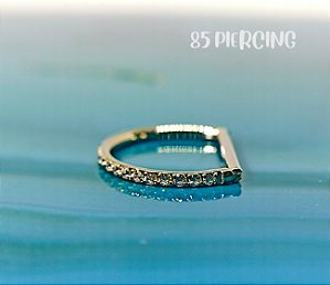 SEGMENTO D TITÂNIO ZIRCÔNIA CRAVEJADA