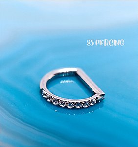 SEGMENTO D AÇO ZIRCÔNIA CRAVEJADA