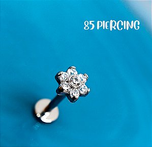 LBT FLOR ZIRCÔNIAS CRAVEJADAS TITÂNIO