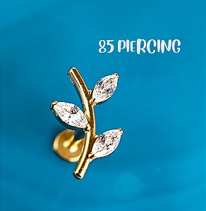 LBT GALHO II NAVETES TITÂNIO GOLD PVD